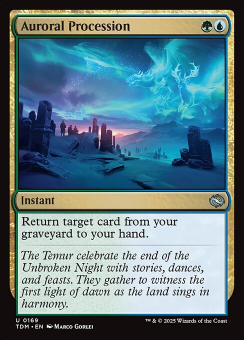 Auroral Procession