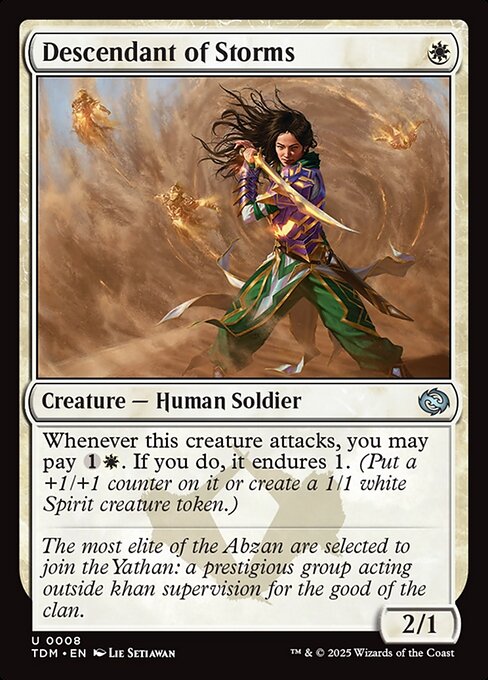 Descendant of Storms