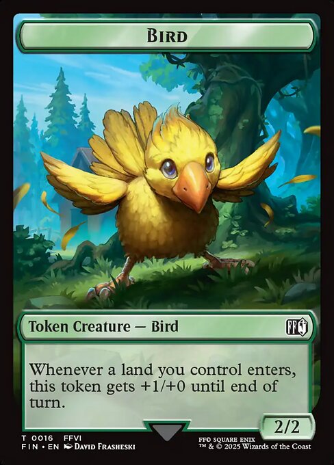 Bird // Wizard (TFIN-16 // 14) - FINAL FANTASY