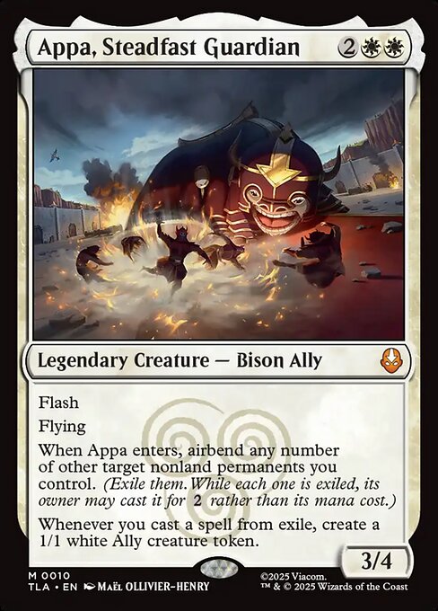 Appa, Steadfast Guardian (TLA-10) - Avatar: The Last Airbender