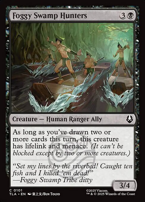 Foggy Swamp Hunters (TLA-101) - Avatar: The Last Airbender