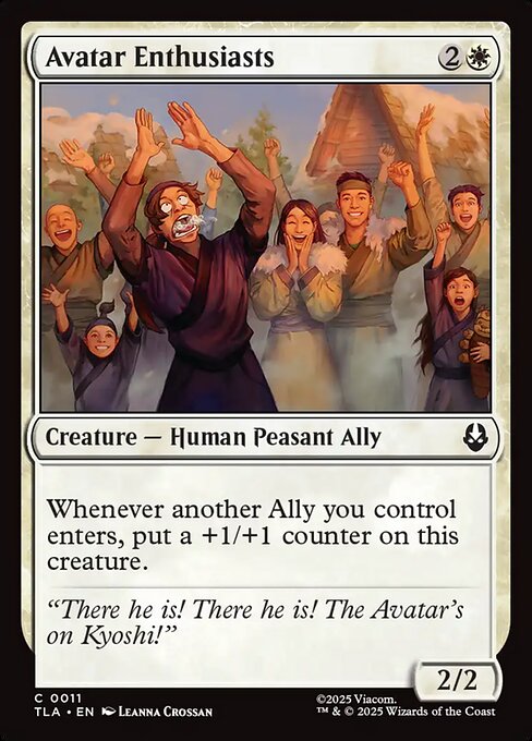 Avatar Enthusiasts (TLA-11) - Avatar: The Last Airbender