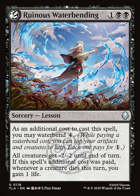 Ruinous Waterbending (TLA-118) - Avatar: The Last Airbender