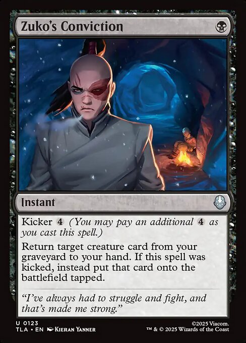 Zuko's Conviction (TLA-123) - Avatar: The Last Airbender