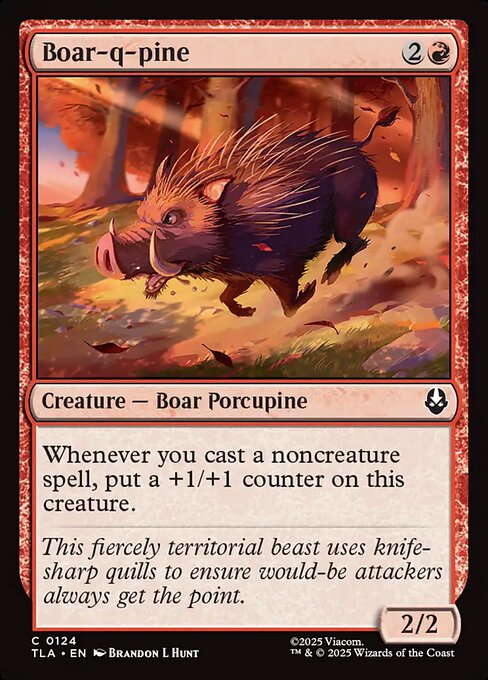 Boar-q-pine (TLA-124) - Avatar: The Last Airbender