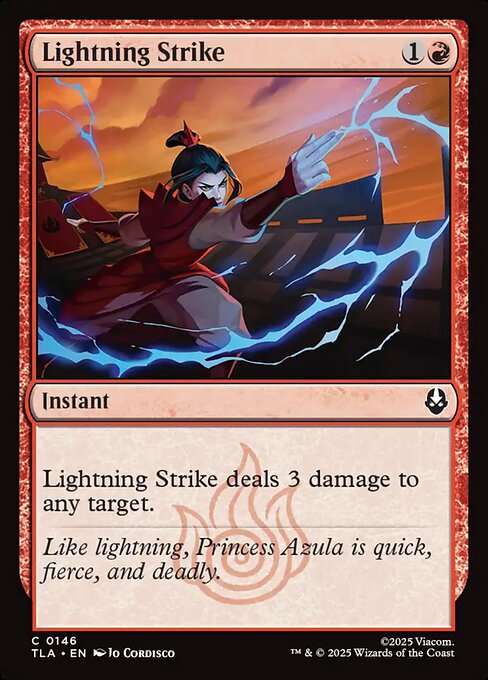 Lightning Strike (TLA-146) - Avatar: The Last Airbender