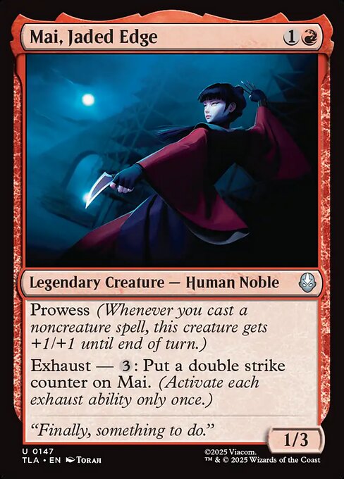 Mai, Jaded Edge (TLA-147) - Avatar: The Last Airbender