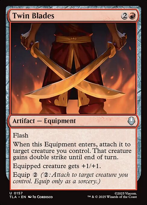 Twin Blades (TLA-157) - Avatar: The Last Airbender