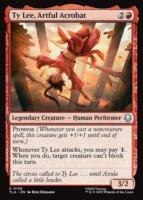 Ty Lee, Artful Acrobat (TLA-158) - Avatar: The Last Airbender
