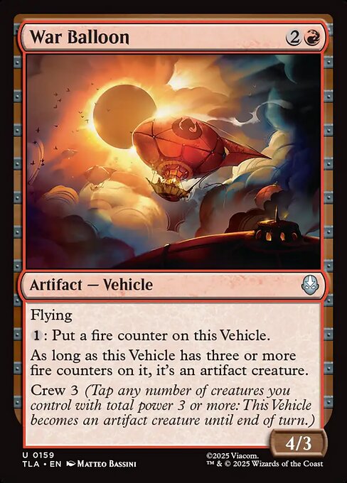 War Balloon (TLA-159) - Avatar: The Last Airbender