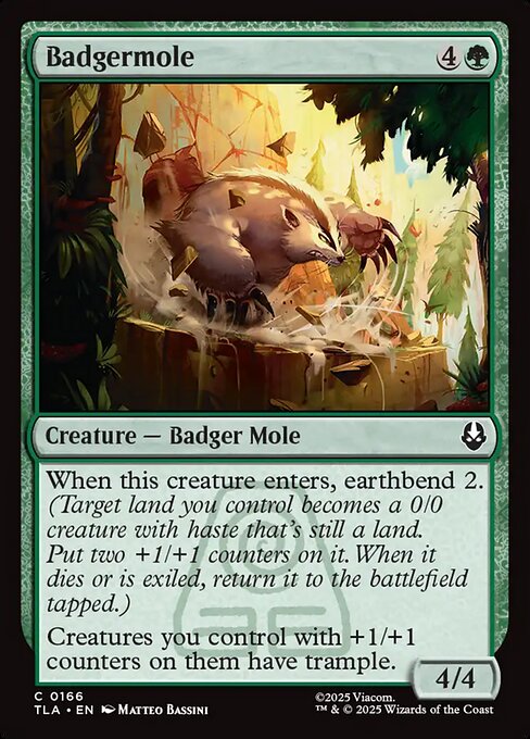 Badgermole (TLA-166) - Avatar: The Last Airbender