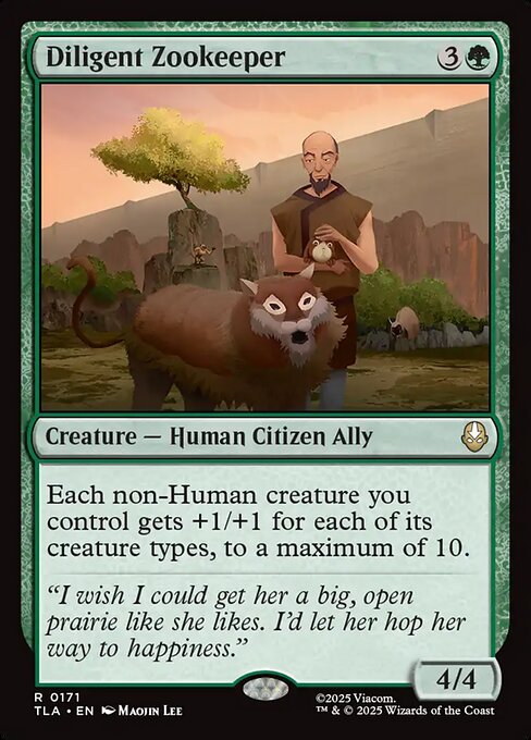 Diligent Zookeeper (TLA-171) - Avatar: The Last Airbender