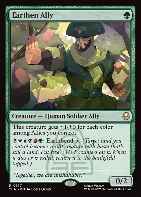 Earthen Ally (TLA-177) - Avatar: The Last Airbender