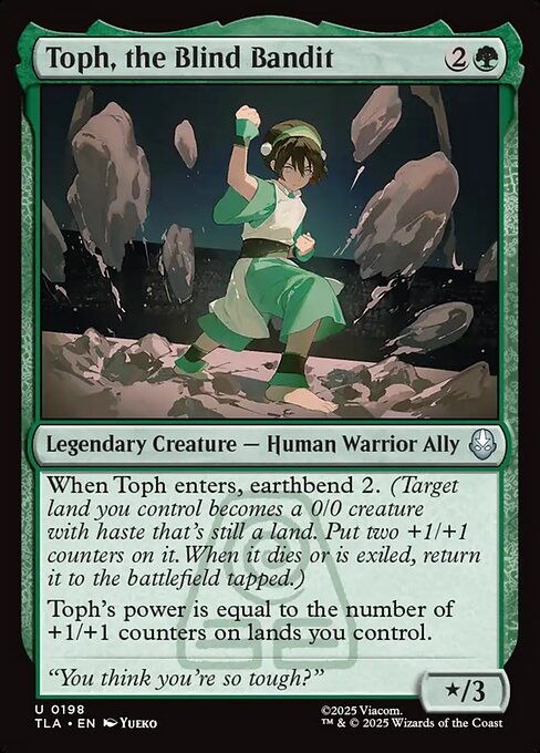 Toph, the Blind Bandit (TLA-198) - Avatar: The Last Airbender