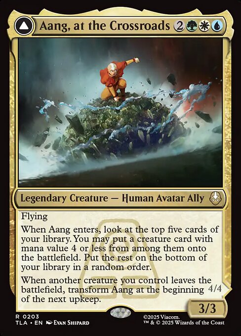 Aang, at the Crossroads // Aang, Destined Savior (TLA-203) - Avatar: The Last Airbender