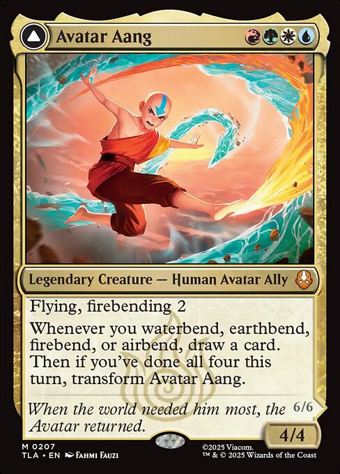 Avatar Aang // Aang, Master of Elements (TLA-207) - Avatar: The Last Airbender
