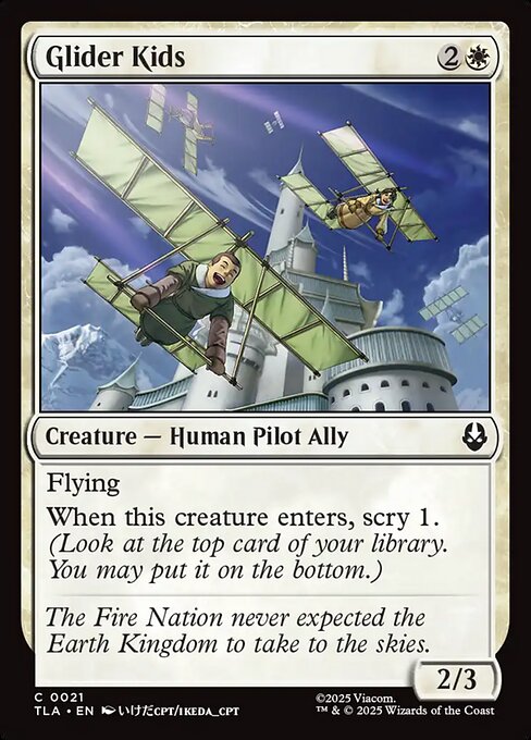 Glider Kids (TLA-21) - Avatar: The Last Airbender