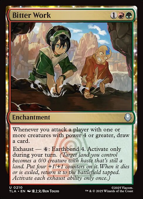 Bitter Work (TLA-210) - Avatar: The Last Airbender