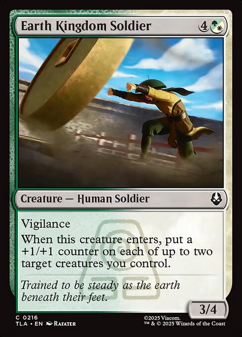 Earth Kingdom Soldier (TLA-216) - Avatar: The Last Airbender