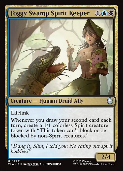 Foggy Swamp Spirit Keeper (TLA-222) - Avatar: The Last Airbender