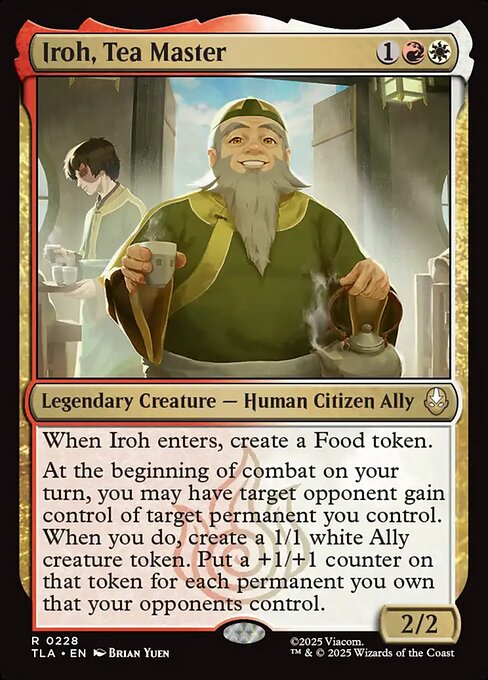 Iroh, Tea Master (TLA-228) - Avatar: The Last Airbender