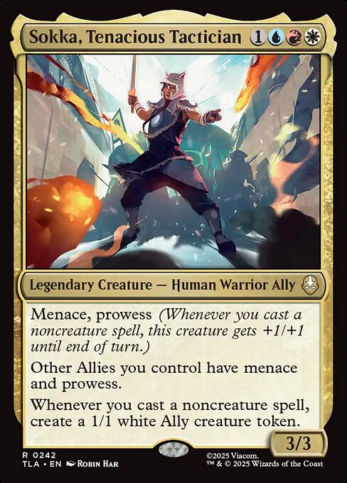 Sokka, Tenacious Tactician (TLA-242) - Avatar: The Last Airbender
