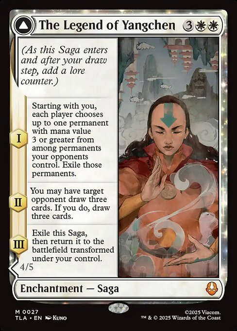 The Legend of Yangchen // Avatar Yangchen (TLA-27) - Avatar: The Last Airbender