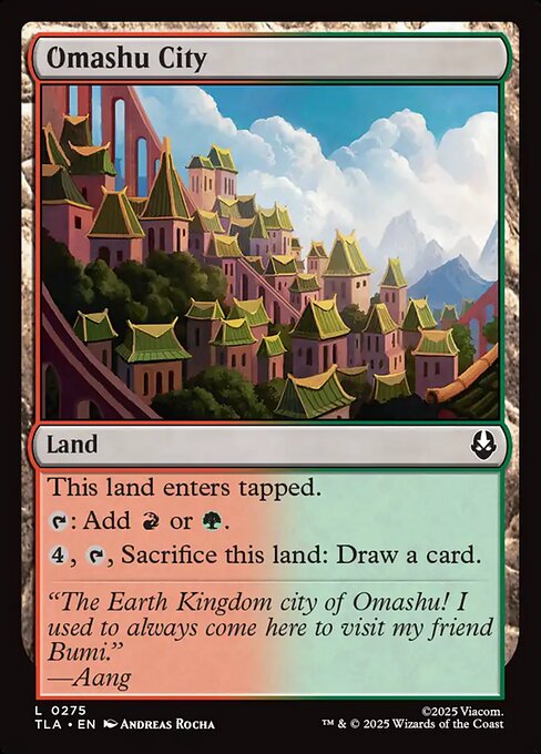 Omashu City (TLA-275) - Avatar: The Last Airbender