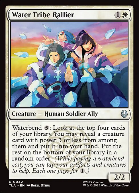Water Tribe Rallier (TLA-42) - Avatar: The Last Airbender