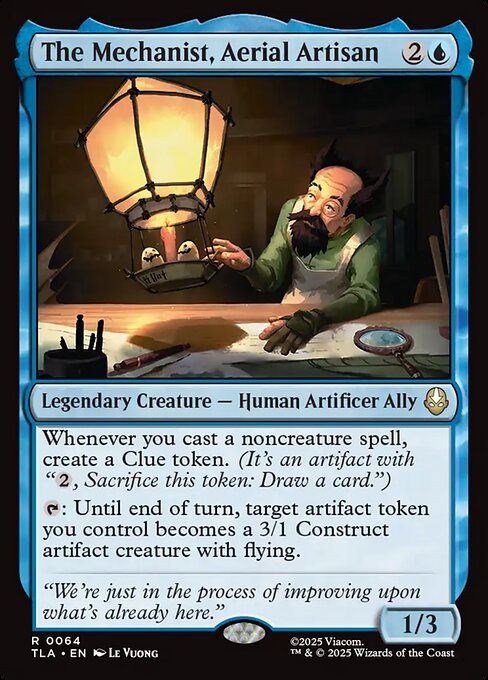 The Mechanist, Aerial Artisan (TLA-64) - Avatar: The Last Airbender
