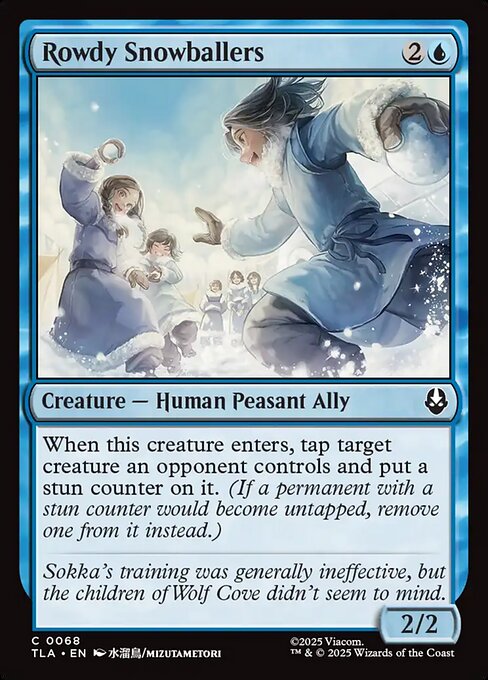 Rowdy Snowballers (TLA-68) - Avatar: The Last Airbender