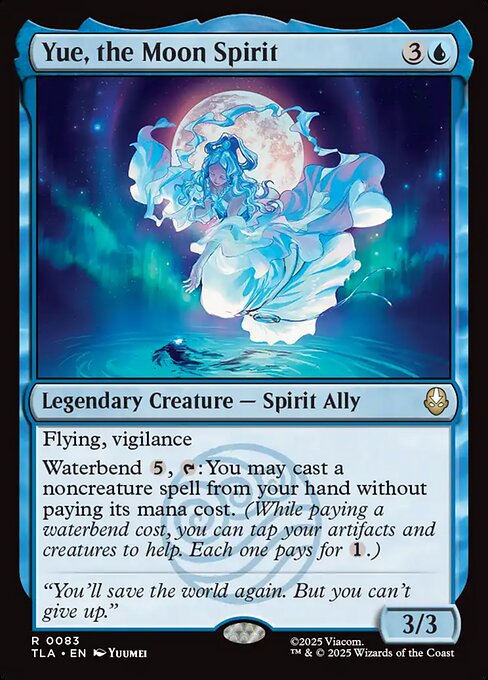 Yue, the Moon Spirit (TLA-83) - Avatar: The Last Airbender
