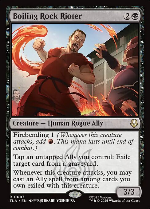 Boiling Rock Rioter (TLA-87) - Avatar: The Last Airbender