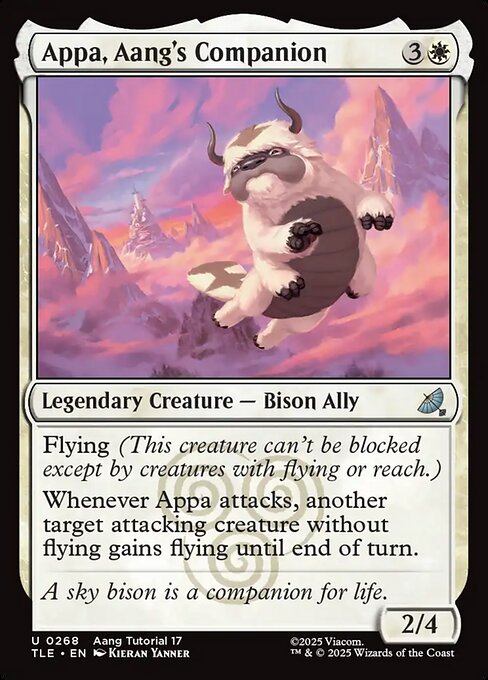 Appa, Aang's Companion
