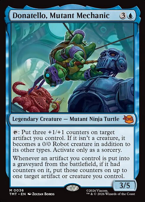Donatello, Mutant Mechanic