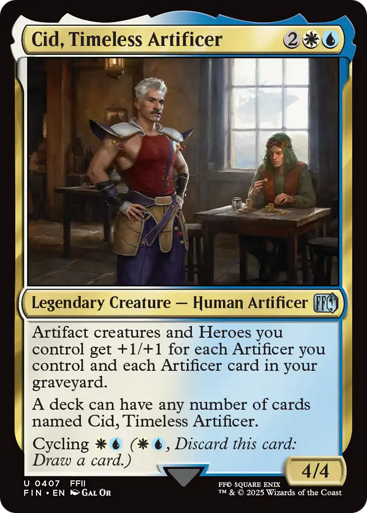 Cid, Timeless Artificer (0407) (FIN-407) - FINAL FANTASY