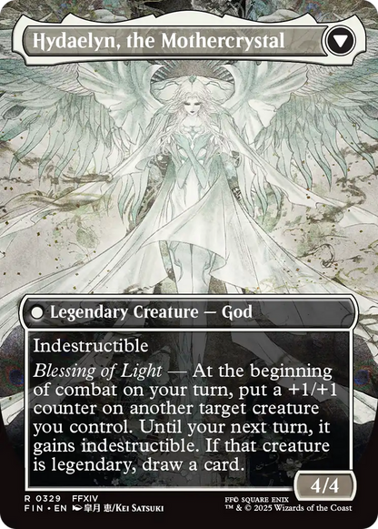 Venat, Heart of Hydaelyn (Borderless) (FIN-329) - FINAL FANTASY Foil