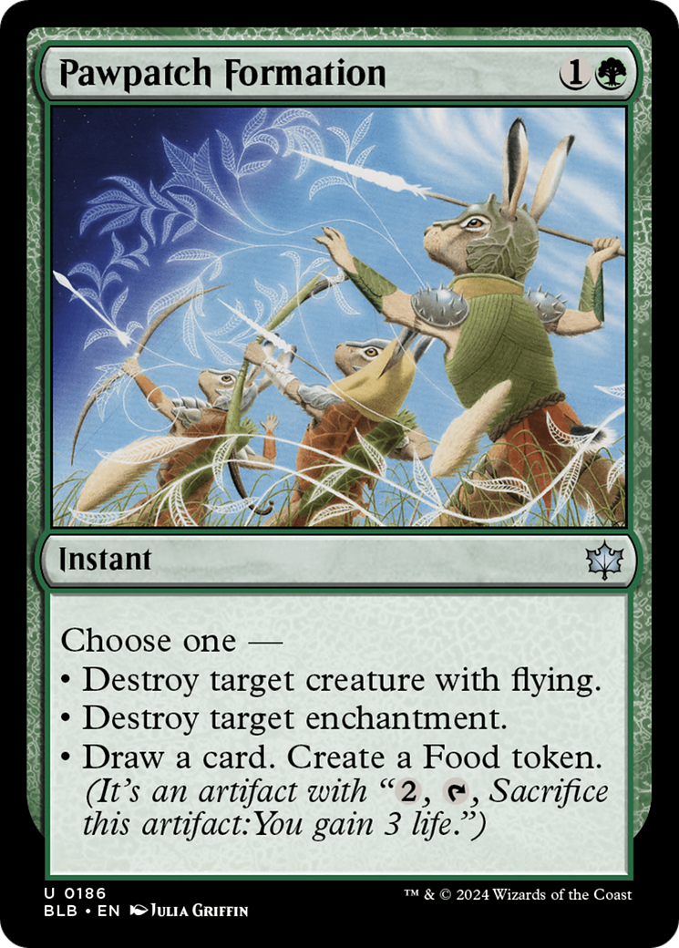Pawpatch Formation (BLB-186) - Bloomburrow Foil