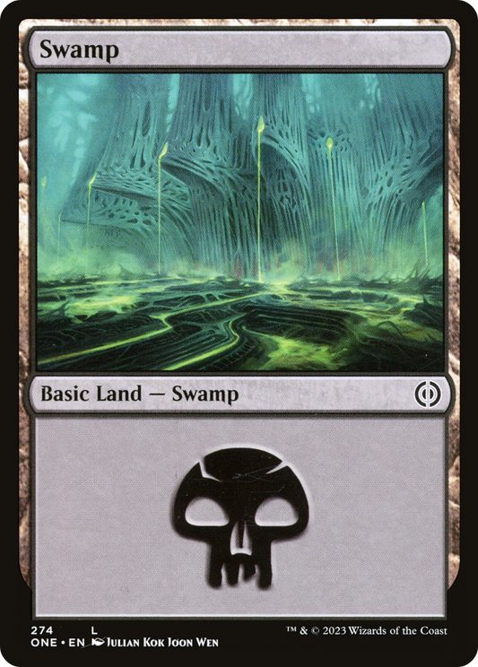 Swamp (274) (ONE-274) - Phyrexia: All Will Be One Foil