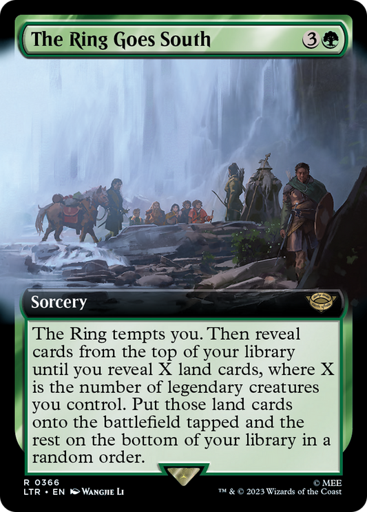 The Ring Goes South (Extended Art) (LTR-366) - The Lord of the Rings: Tales of Middle-earth: (Extended Art)