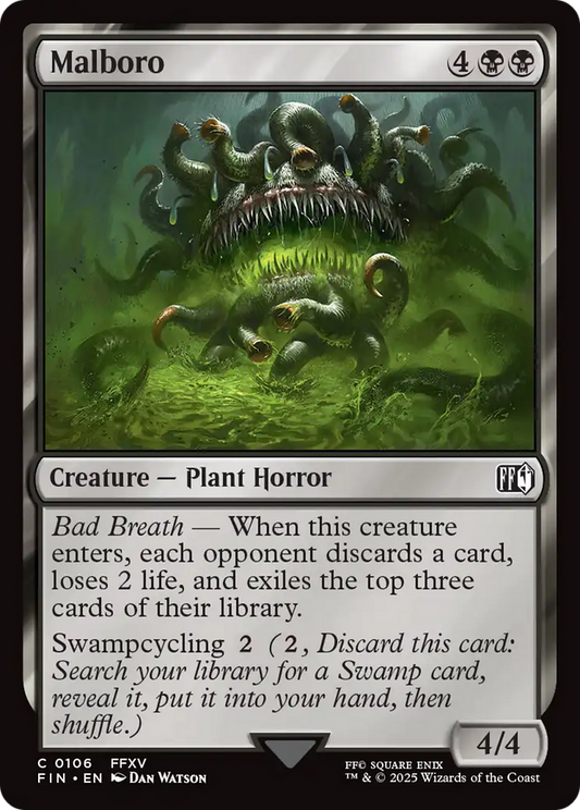 Malboro (FIN-106) - FINAL FANTASY Foil