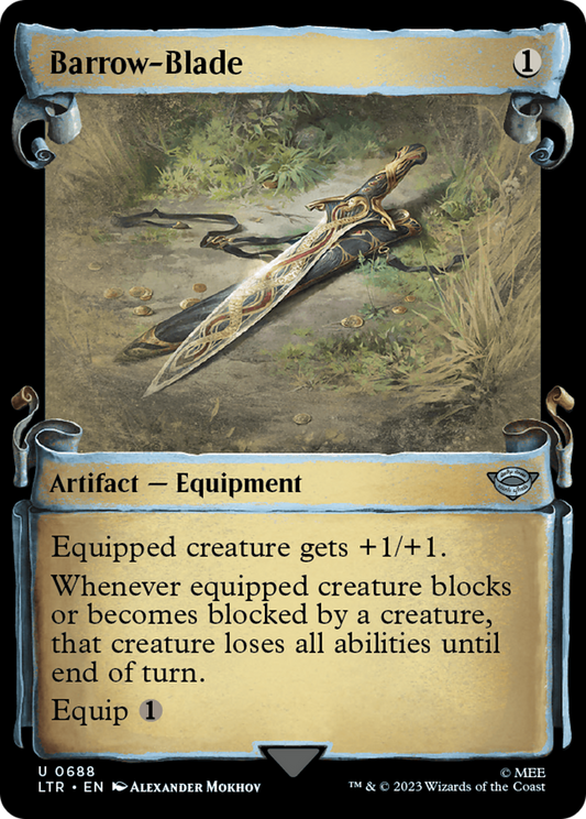 Barrow-Blade (Showcase Scrolls) (LTR-688) - The Lord of the Rings: Tales of Middle-earth: (Showcase)