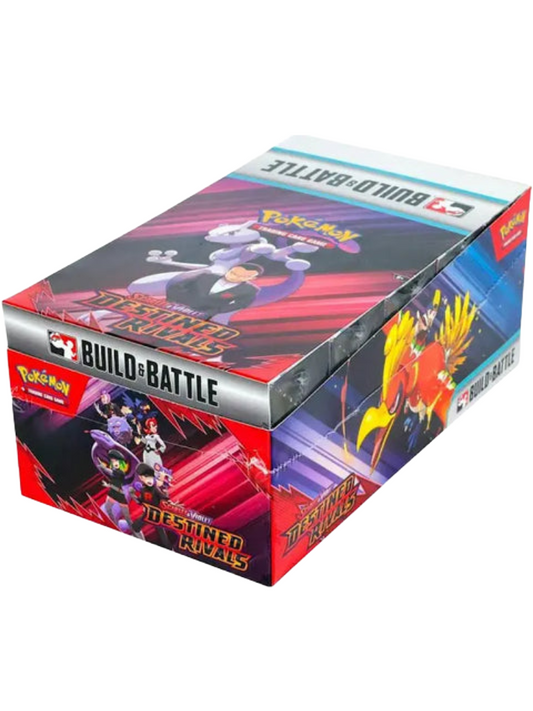 Pokemon TCG Scarlet & Violet Destined Rivals Build & Battle Box Sealed Display