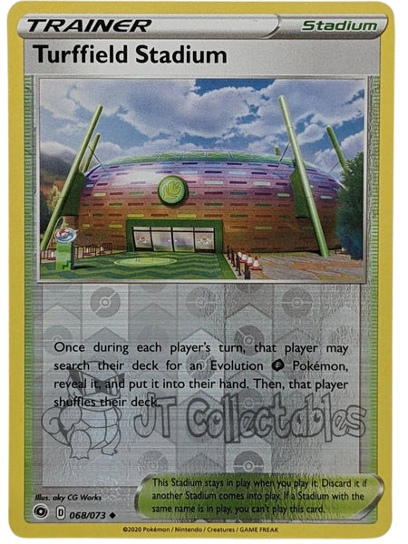 Turffield Stadium 068/073 Pokemon Champion's Path Reverse Holo