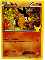 Tepig Holo Mcdonalds 2021 13/25 Pokemon TCG