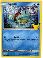Squirtle Holo Mcdonalds 2021 17/25 Pokemon TCG