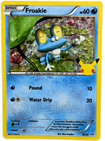 Froakie Holo Mcdonalds 2021 22/25 Pokemon TCG