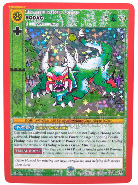 Hodag 5/159 Full Holo Cryptid Nation 2nd Edition Metazoo