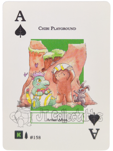 Chibi Playground #158 WPT Metazoo Wilderness Poker Deck Card