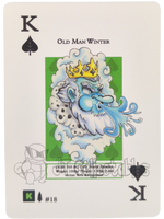 Old Man Winter #18 WPT Metazoo Wilderness Poker Deck Card